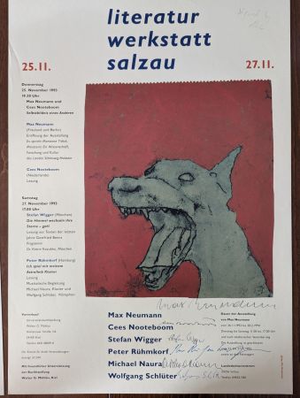 Poster Neumann - Literatur Werkstatt Salzau