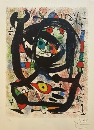 Lithograph Miró - Lithograph for the County Museum of Art, Los Angeles