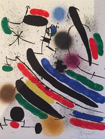 Lithograph Miró - Lithograph I 