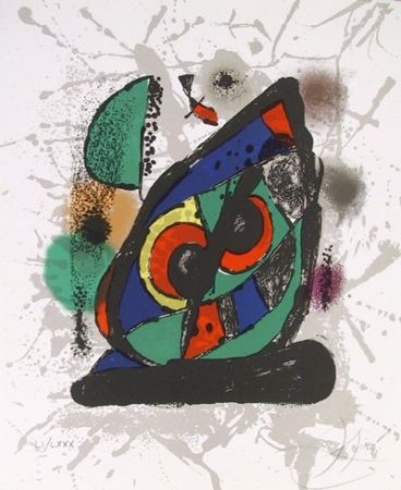 Lithograph Miró - Lithograph IV