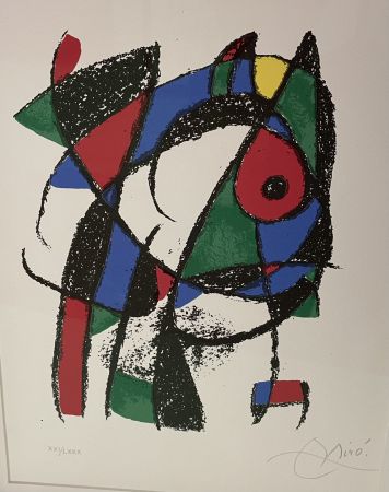 Lithograph Miró - Lithographe