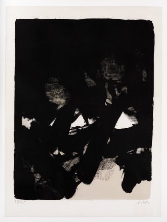 Lithograph Soulages - Lithographie 13