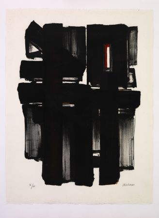 Lithograph Soulages - Lithographie 2