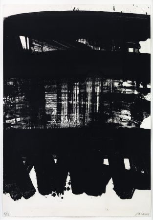 Lithograph Soulages - Lithographie 21