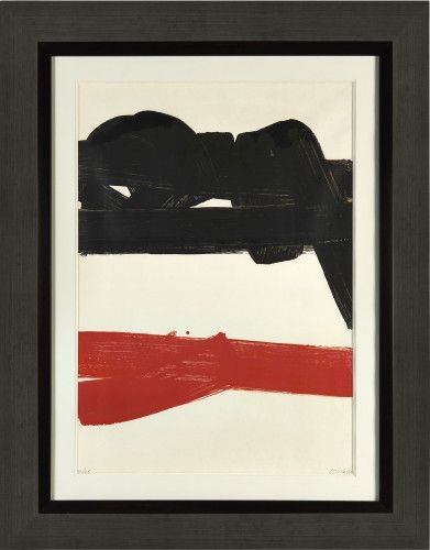 Lithograph Soulages - Lithographie 27, 