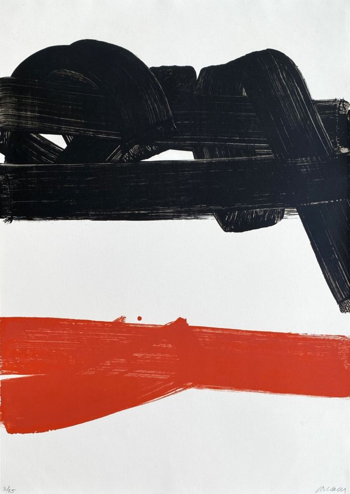 Lithograph Soulages - Lithographie 27