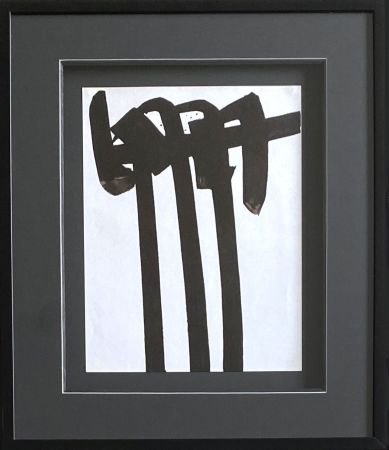 Lithograph Soulages - Lithographie 28