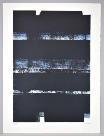Lithograph Soulages - LITHOGRAPHIE 32a