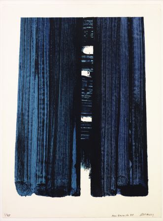 Lithograph Soulages - Lithographie 42