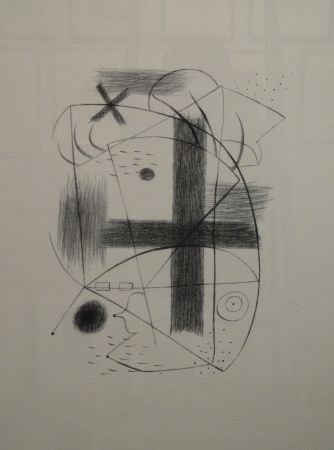 Lithograph Miró - Lithographie II