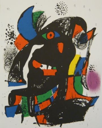 Lithograph Miró - Lithographie  II