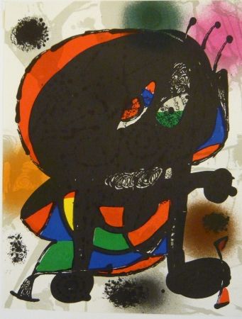 Lithograph Miró - Lithographie  III From Miro Lithograph III