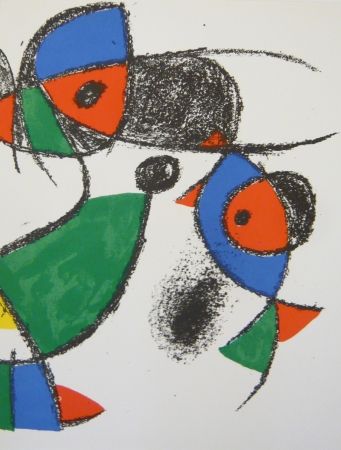 Lithograph Miró - Lithographie III M35iro Lithographe II