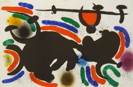 Lithograph Miró - Lithographie  IV