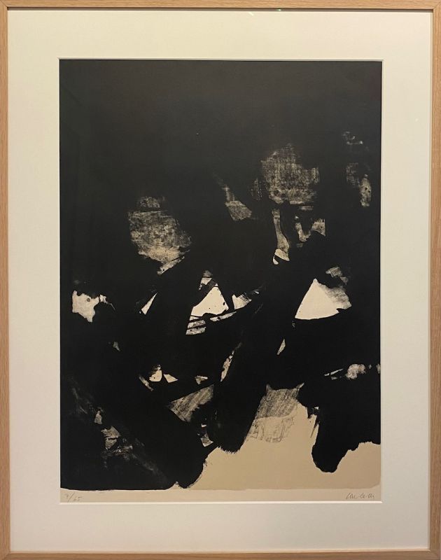 Lithograph Soulages - Lithographie n°13 