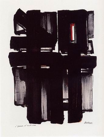 Lithograph Soulages - Lithographie n°2