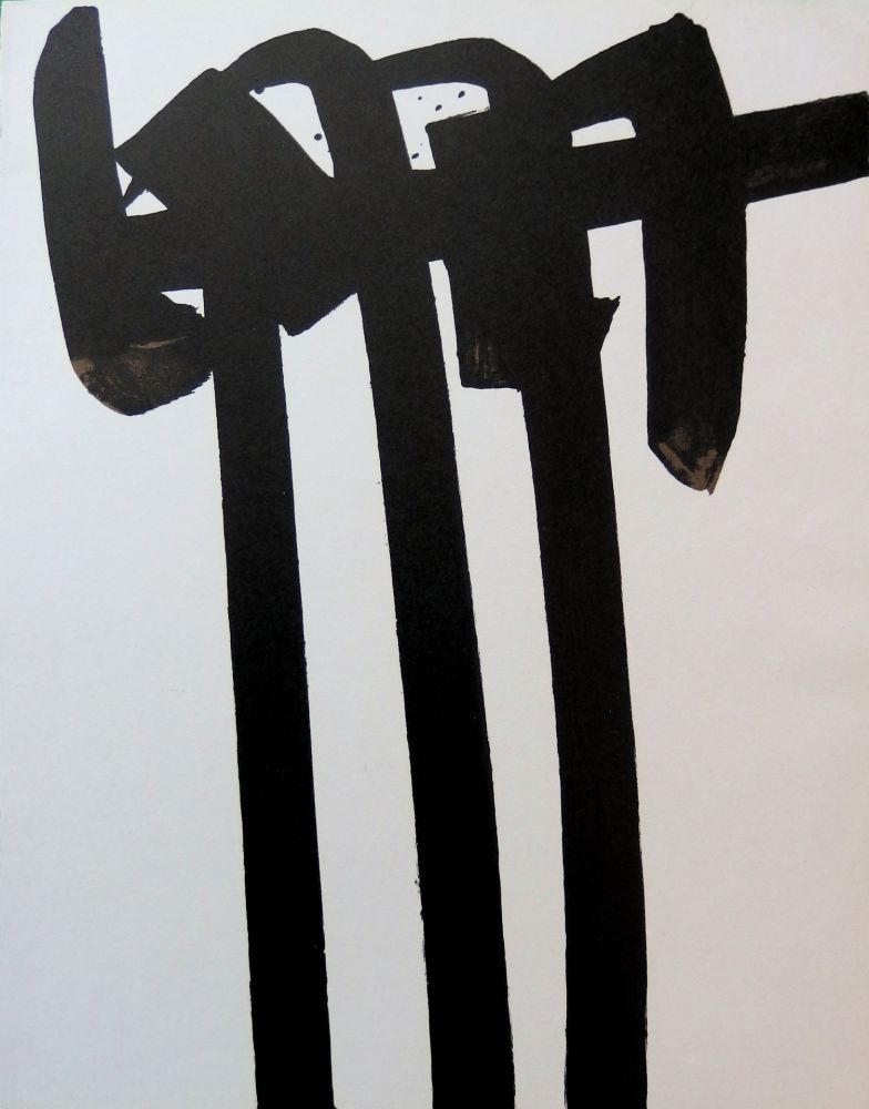 Lithograph Soulages - Lithographie n°28