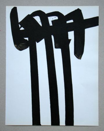 Lithograph Soulages - Lithographie  n°28