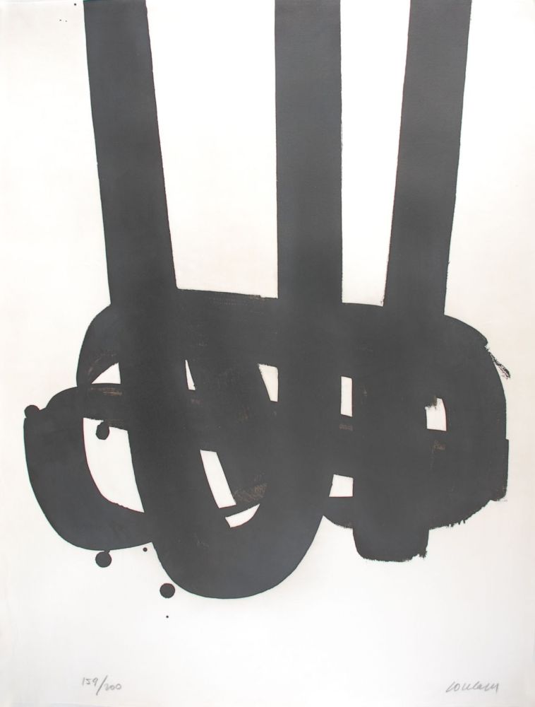 Lithograph Soulages - Lithographie n°29
