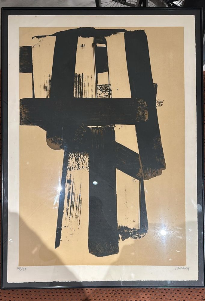 Lithograph Soulages - Lithographie N°31