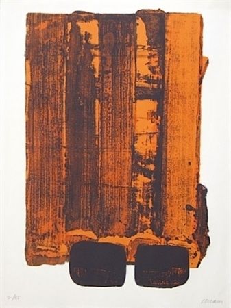 Lithograph Soulages - Lithographie n°34