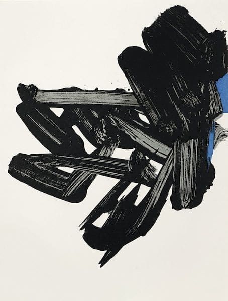 Lithograph Soulages - Lithographie n° 17