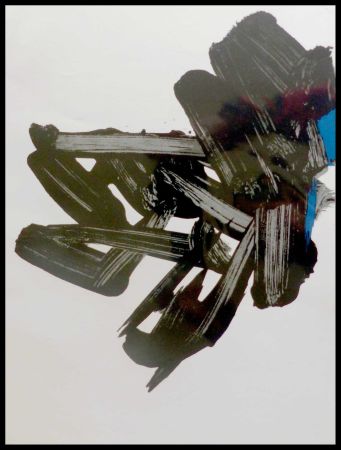 Lithograph Soulages - LITHOGRAPHIE N° 17