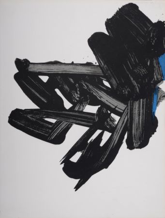 Lithograph Soulages - Lithographie N° 17, 1964