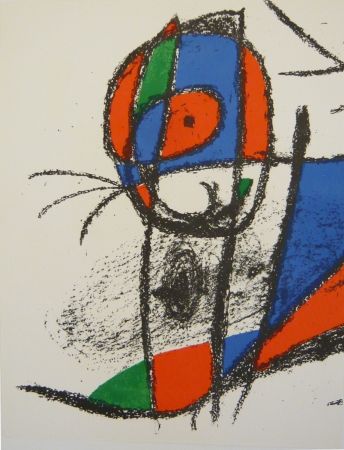 Lithograph Miró - Lithographie  VI
