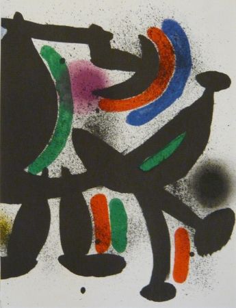 Lithograph Miró - Lithographie  VIII,  Miro Lithographe I