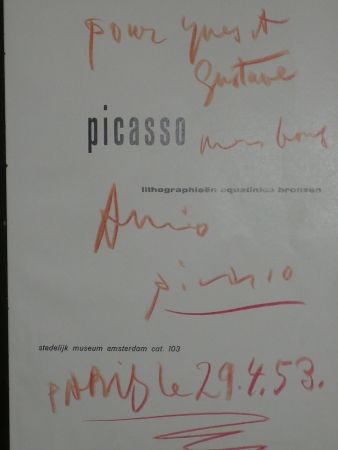 Illustrated Book Picasso - Lithographieën, aquatintes bronzen
