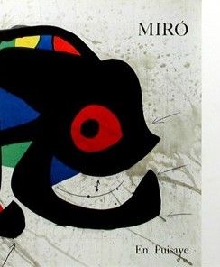 Illustrated Book Miró - Lithos - Miró - Queneau 