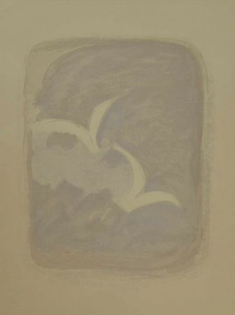 Lithograph Braque - Litografia a colori tratta dal volume “Descente aux enfers