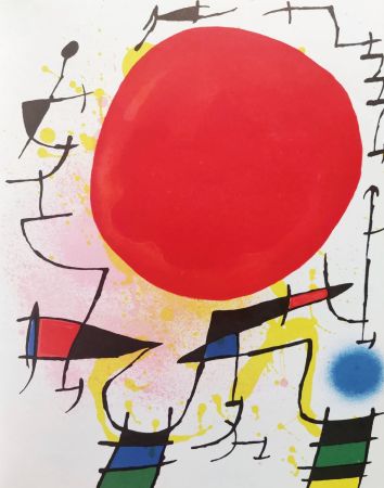 Lithograph Miró - Litografía original III