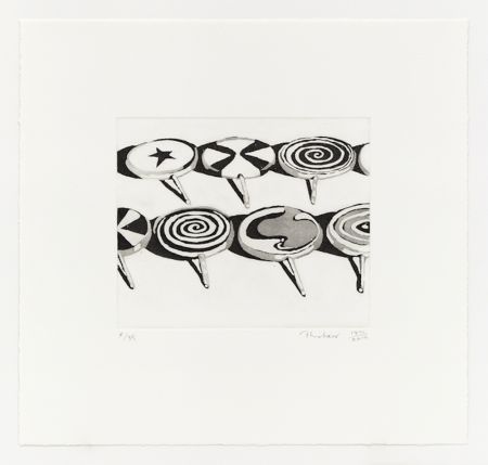 Aquatint Thiebaud - Litte Suckers