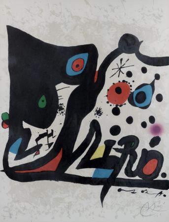 Lithograph Miró - Livre illustrés et Lithographies ( Ref M 898 )