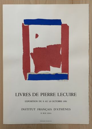 Lithograph De Stael - Livres de Pierre Lecuire / Institut français d'Athènes