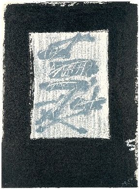 Lithograph Tàpies - Llambrec 17