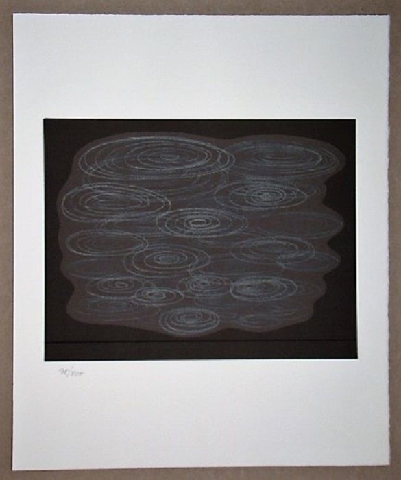 Lithograph Vasarely - Locmaria