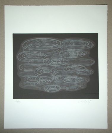 Lithograph Vasarely - Locmaria