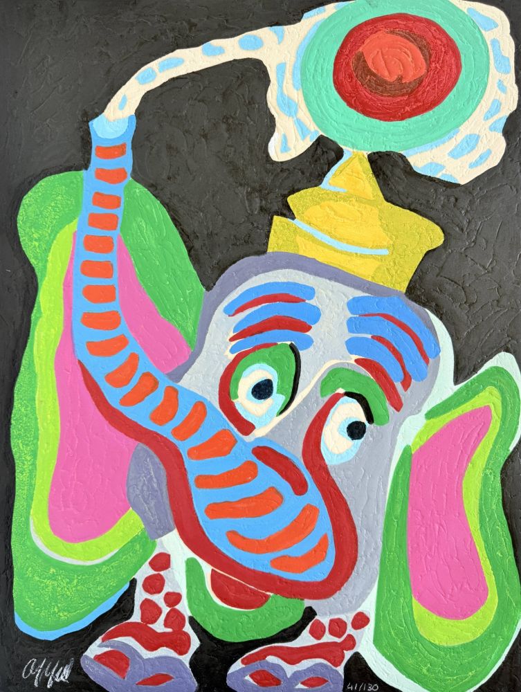 Woodcut Appel - L’Oeil du cirque