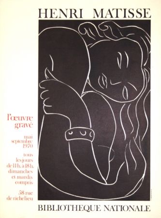 Lithograph Matisse - L'Oeuvre Gravée  Bibliotheque Nationale