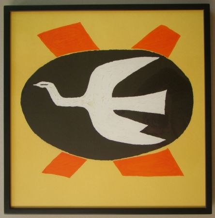 Lithograph Braque - L'oiseau de feu