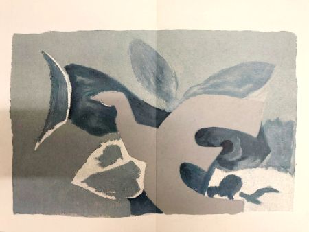Lithograph Braque - L’oiseau et son ombre
