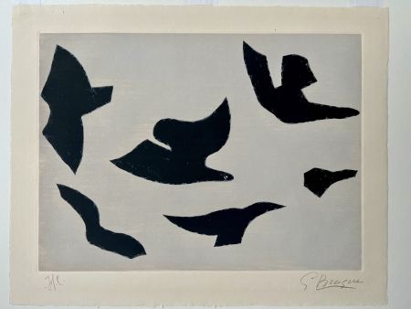 Engraving Braque - L'Ordre des oiseaux 