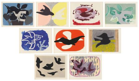 Etching And Aquatint Braque - L'ordre des oiseaux
