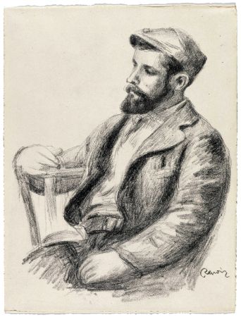 Lithograph Renoir - Louis Valta