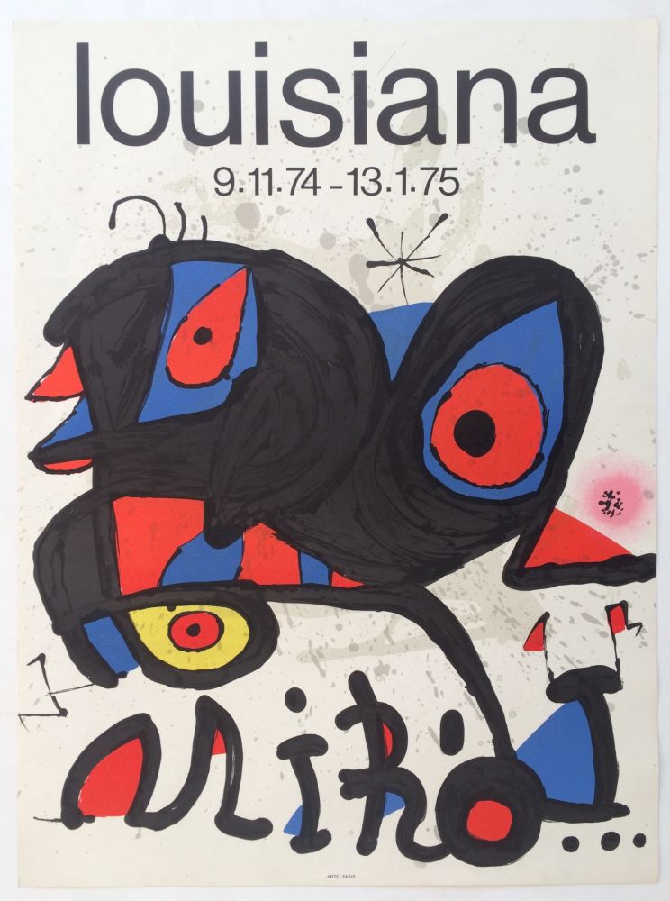 Poster Miró - Louisiana