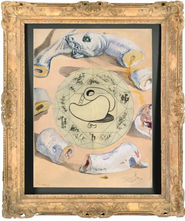 Etching Dali - L'Ouroboros