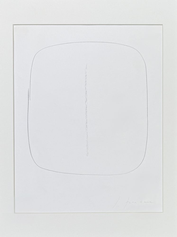 Lithograph Fontana - Lucio Fontana (1899–1968) – Concetto Spaziale – Lithograph with hand-cut central slash incision -1961